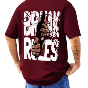Baggy Hip-Hop Tee for Men