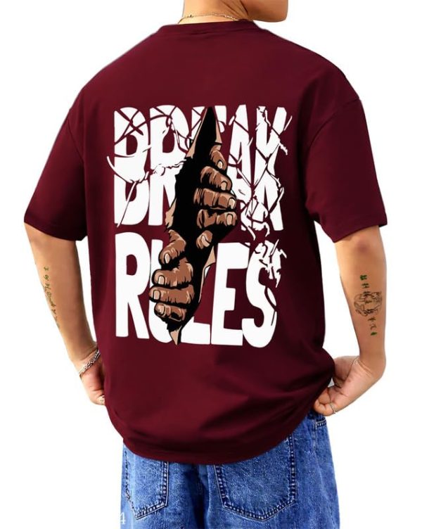 Baggy Hip-Hop Tee for Men