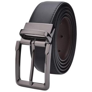 Men's Double-Sided Leather Belts