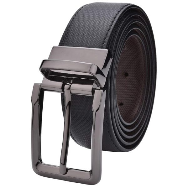 Men's Double-Sided Leather Belts